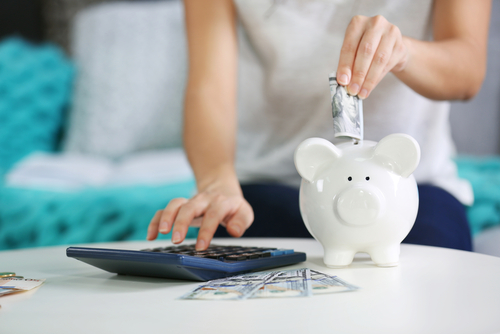 Woman saving her money for LASIK