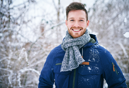 Man smiling after Visian ICL surgery